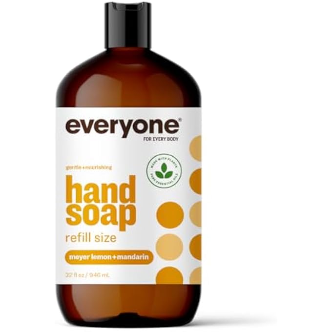 Everyone MEYER LEMON + MANDARIN REFILL SIZE HAND SOAP, 32 FZ - Image 1